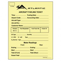 Jet A Fuel Ticket (yellow)