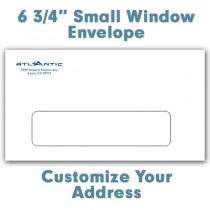 6 3/4 window envelope (small)