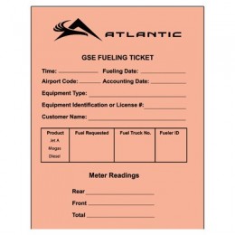 GSE Fuel Ticket (100 tickets/pad)